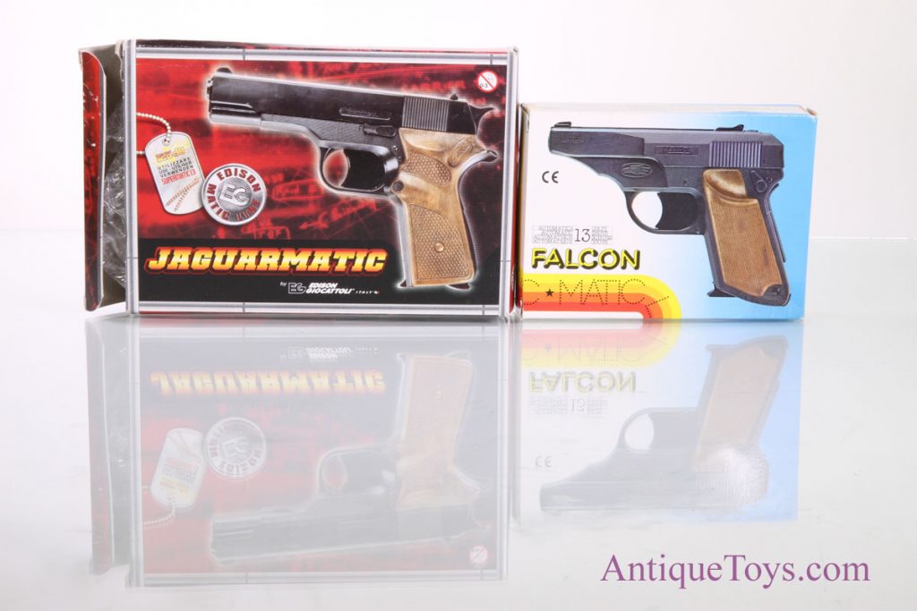 Edison Giocattoli Falcon and Jaguar Cap Gun for Sale *SOLD