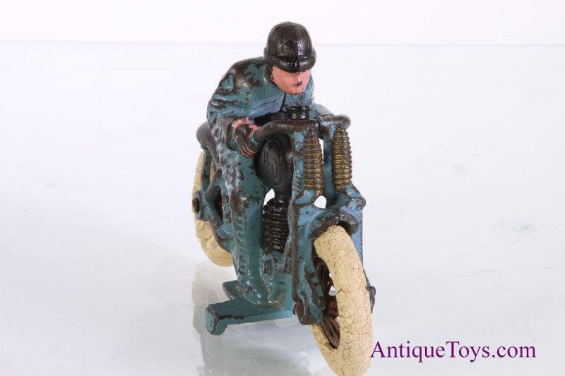 Hubley Cast Iron Motorcycle Hill Climber Racer #7 <FONT COLOR="ff000 ">*SOLD*</font> - Image 7