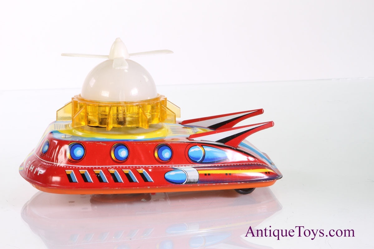 Space explorer tin toy shop