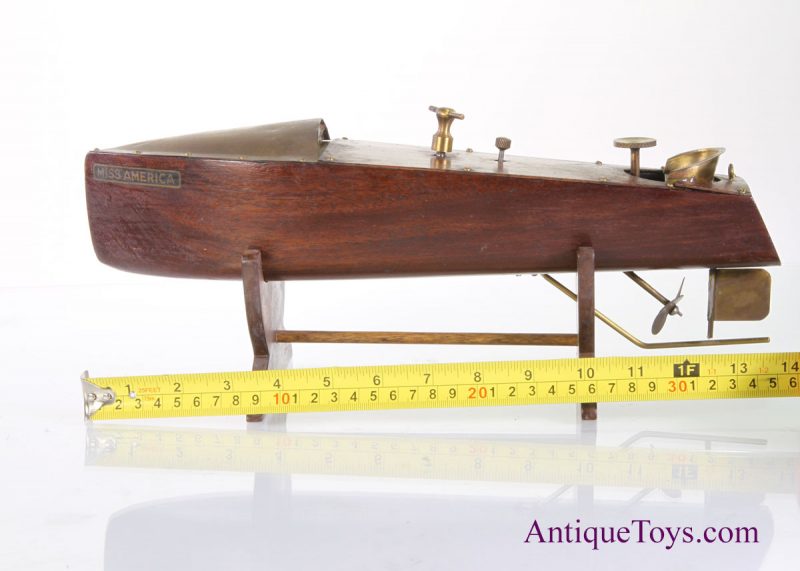 Miss America Mahogany Windup Boat <FONT COLOR="ff000 ">*SOLD*</font> - Image 6