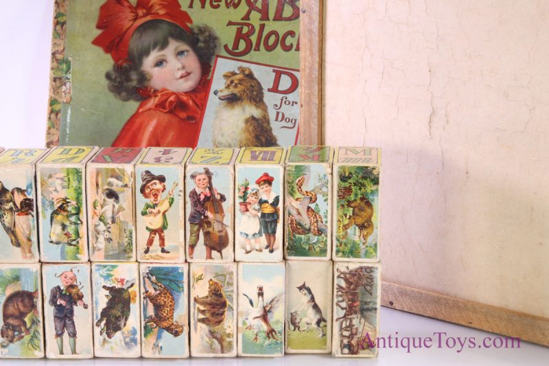 Antique ABC Blocks for Sale <FONT COLOR="ff000 ">*SOLD*</font> - Image 4