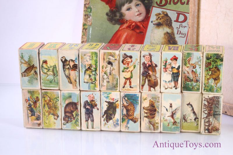 Antique ABC Blocks for Sale <FONT COLOR="ff000 ">*SOLD*</font> - Image 3