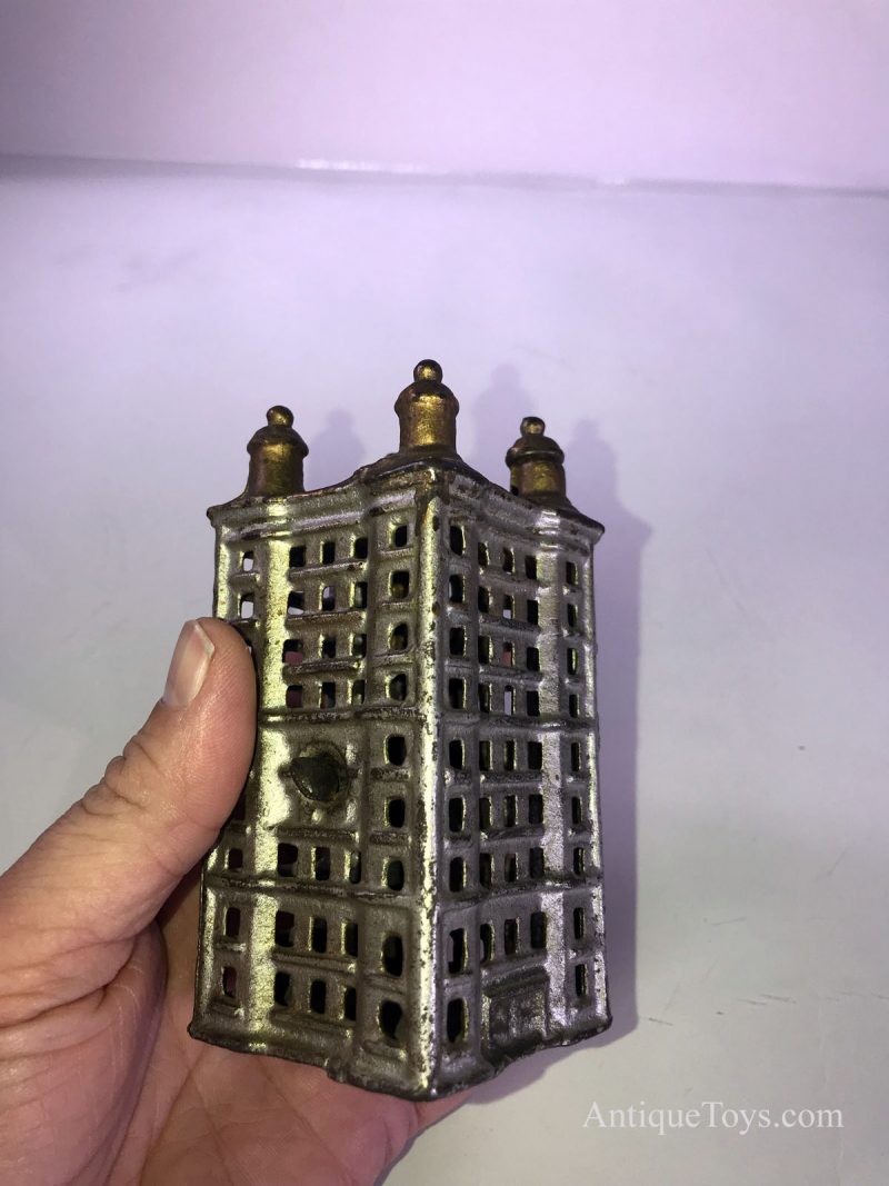 AC Williams Cast Iron Skyscraper Still Bank <FONT COLOR="ff000 ">*SOLD*</font> - Image 7