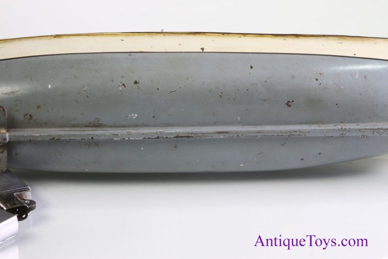 Gebbruder Bing Windup Race Boat German Tin Toy for Sale <FONT COLOR="ff000 ">*SOLD*</font> - Image 7