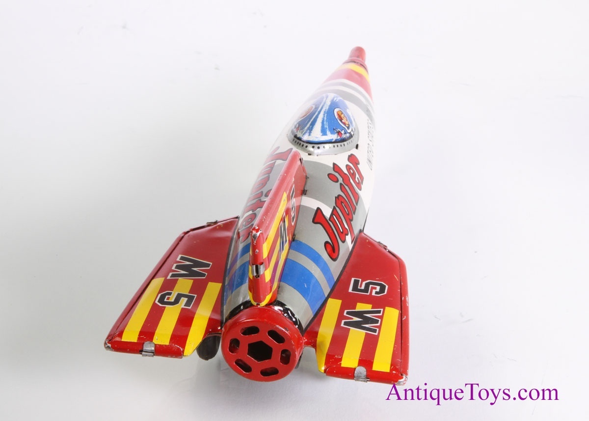 tin rocket toy