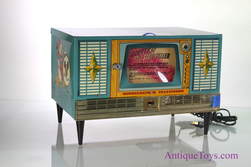 Mouseketeer Storyteller Disney TV Mickey Mouse Record Player <FONT COLOR="ff000 ">*SOLD*</font> - Image 9