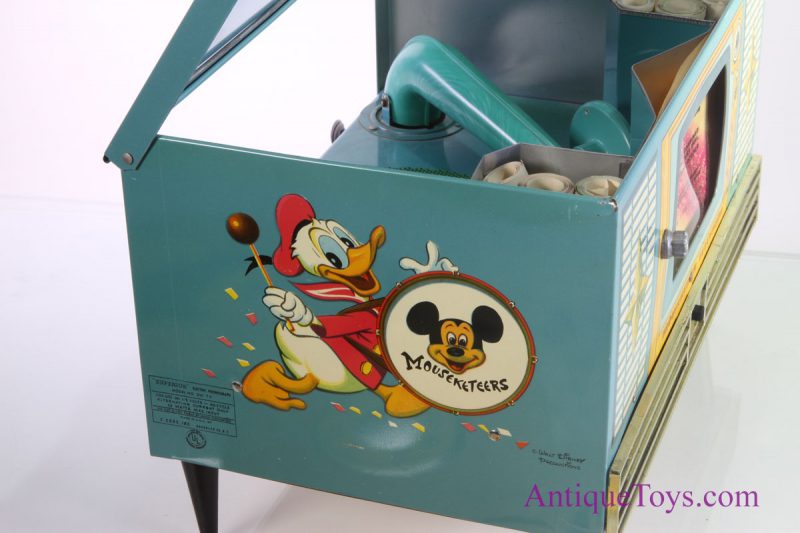 Mouseketeer Storyteller Disney TV Mickey Mouse Record Player <FONT COLOR="ff000 ">*SOLD*</font> - Image 14