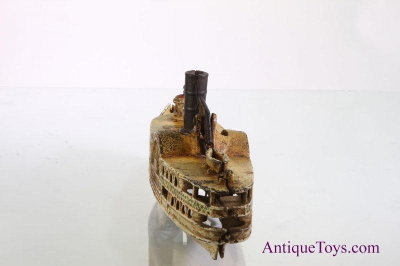 Wilkins New York Cast Iron Paddle Wheel Boat <FONT COLOR="ff000 ">*SOLD*</font> - Image 5