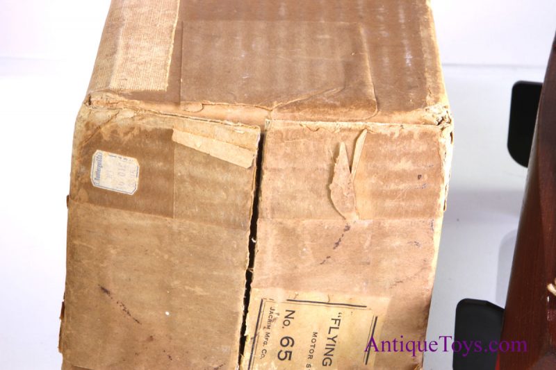 Flying Yankee Mahogany Wood Boat Toy- Seaworthy in Box <FONT COLOR="ff000 ">*SOLD*</font> - Image 9