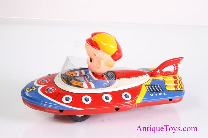 ATC Space Traveler VTOL Space Ship Toy <FONT COLOR="ff000 ">*SOLD*</font> - Image 8