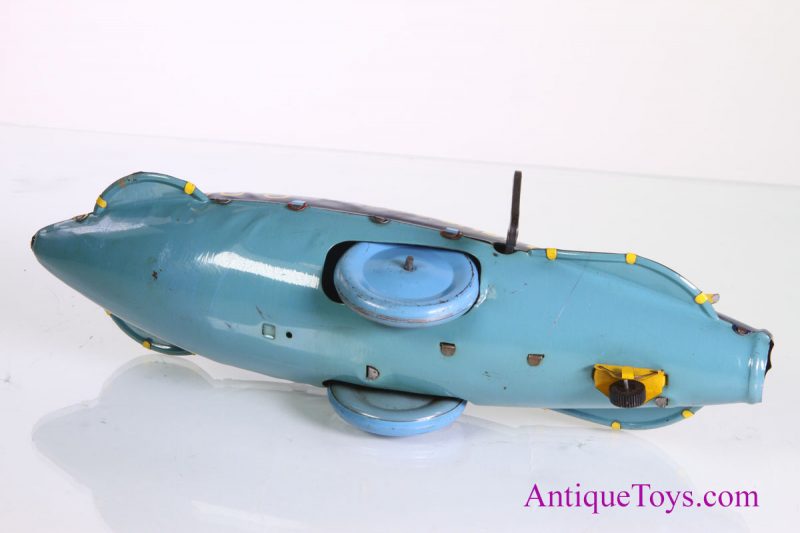 Marx Tin Windup Tom Corbett Space Explorer Polaris Rocket <FONT COLOR="ff000 ">*SOLD*</font> - Image 4