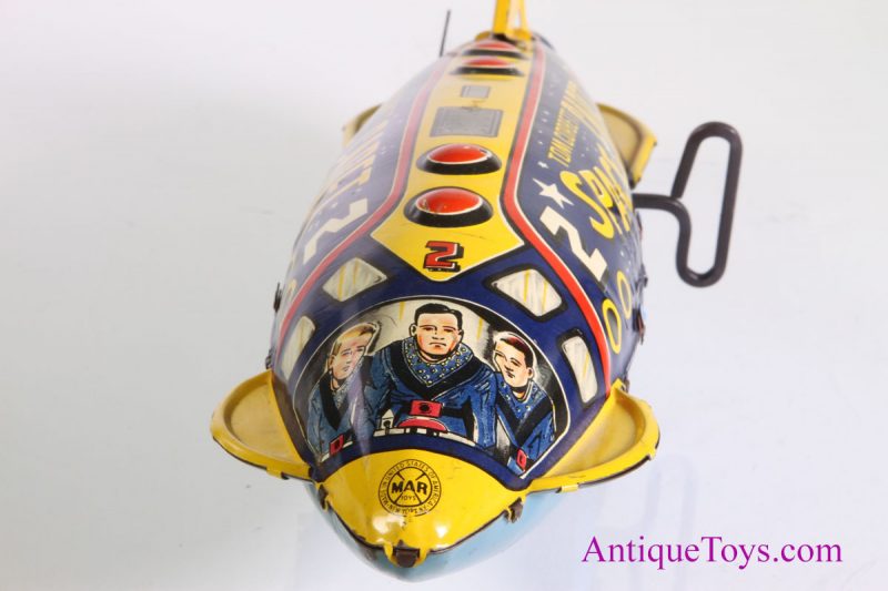 Marx Tin Windup Tom Corbett Space Explorer Polaris Rocket <FONT COLOR="ff000 ">*SOLD*</font> - Image 6