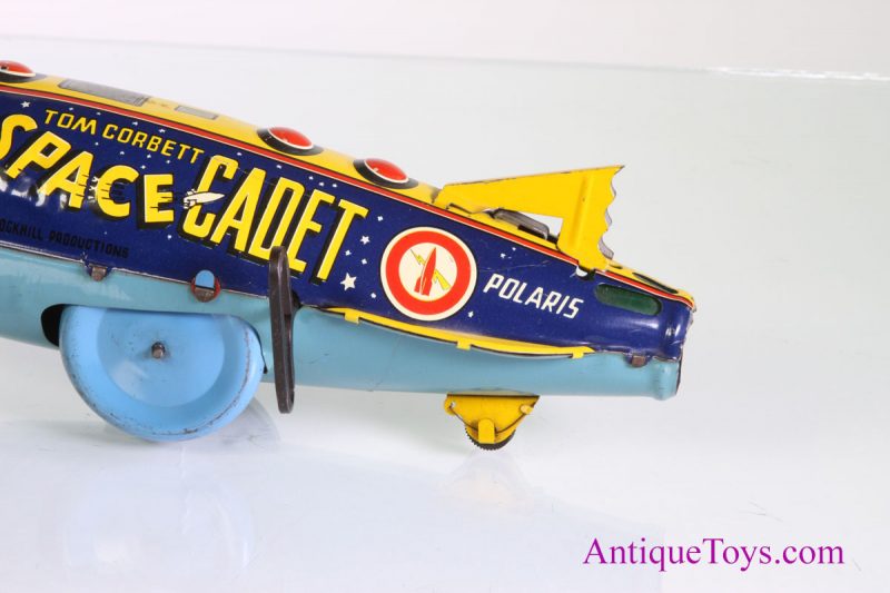 Marx Tin Windup Tom Corbett Space Explorer Polaris Rocket <FONT COLOR="ff000 ">*SOLD*</font> - Image 7