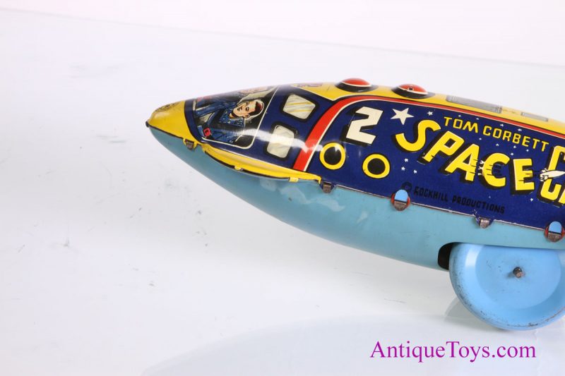 Marx Tin Windup Tom Corbett Space Explorer Polaris Rocket <FONT COLOR="ff000 ">*SOLD*</font> - Image 8