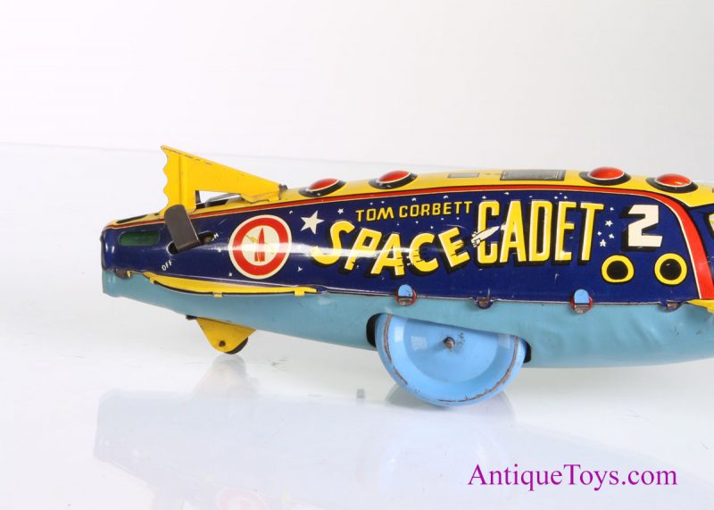 Marx Tin Windup Tom Corbett Space Explorer Polaris Rocket <FONT COLOR="ff000 ">*SOLD*</font> - Image 9