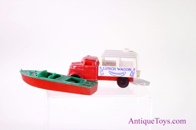 Acme, Remco, Ideal, Plus Plastic Trucks, Boats, and Cars <FONT COLOR="ff000 ">*SOLD*</font> - Image 4