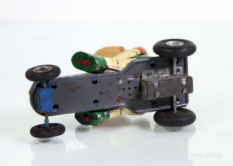 Japanese tin #7 Race Car with Boy <FONT COLOR="ff000 ">*SOLD*</font> - Image 3