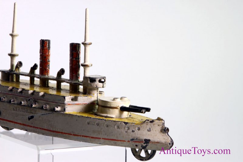 Wilkins Kearsarge Battleship Cast Iron <FONT COLOR="ff000 ">*SOLD*</font> - Image 3