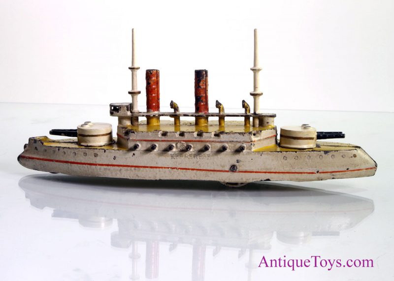 Wilkins Kearsarge Battleship Cast Iron <FONT COLOR="ff000 ">*SOLD*</font> - Image 5