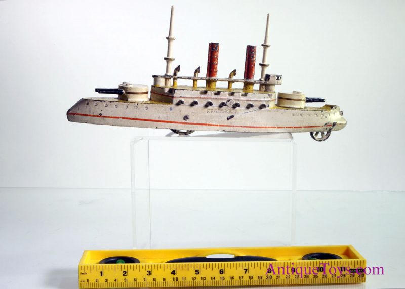 Wilkins Kearsarge Battleship Cast Iron <FONT COLOR="ff000 ">*SOLD*</font> - Image 8