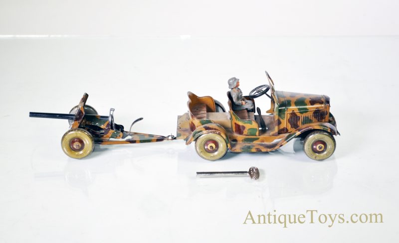 Tippco WW2 Kublewagen German with Anti-Tank Gun *SOLD*