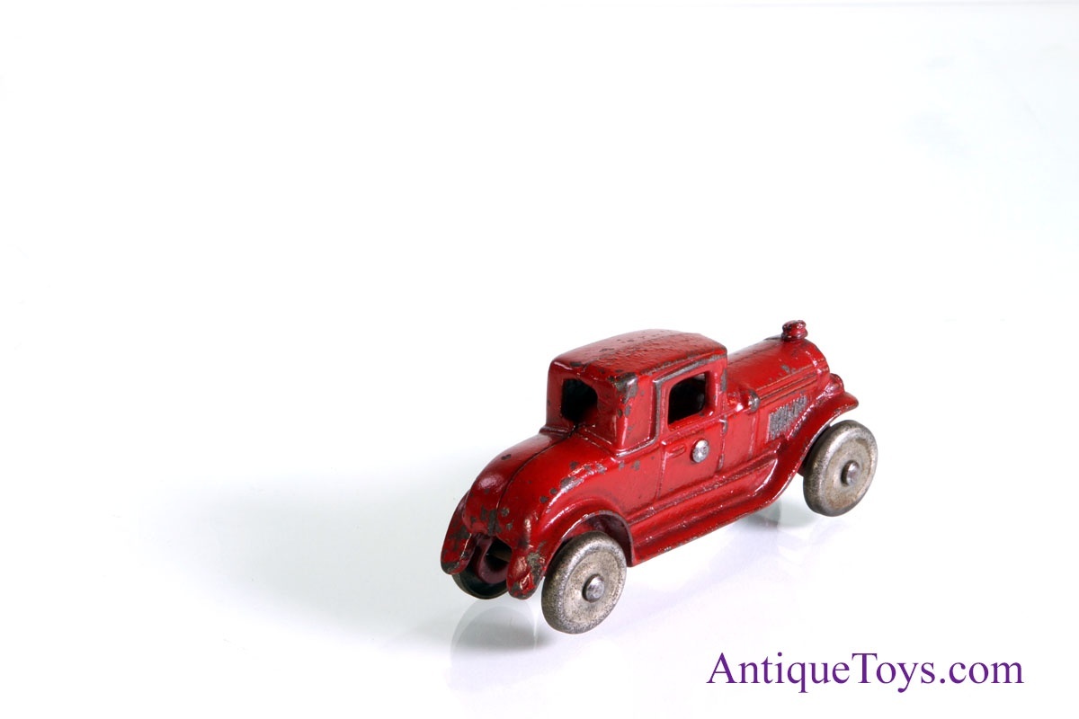 Rare Dent Fire Chief Cast Iron *SOLD* Antique Toys