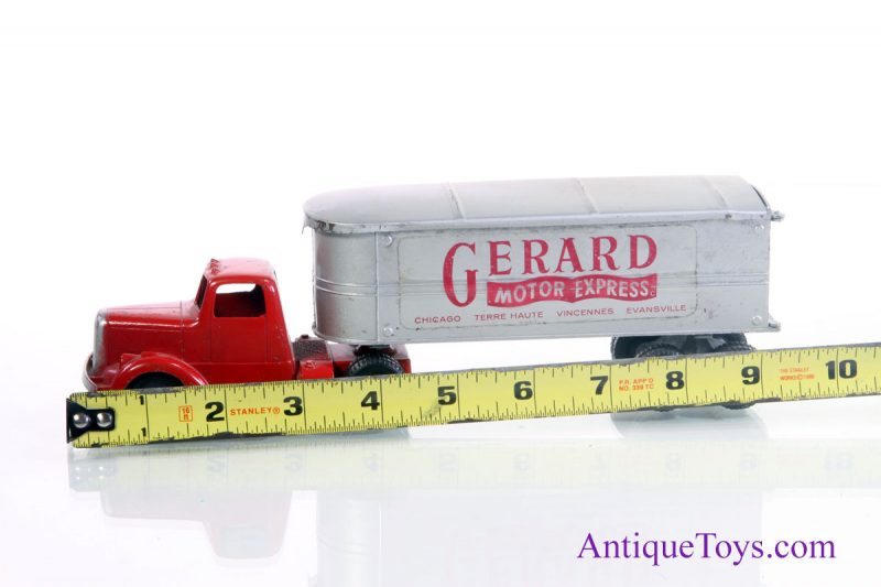 Gerard Motor Express Diecast Tootsietoy Truck <FONT COLOR="ff000 ">*SOLD*</font> - Image 7
