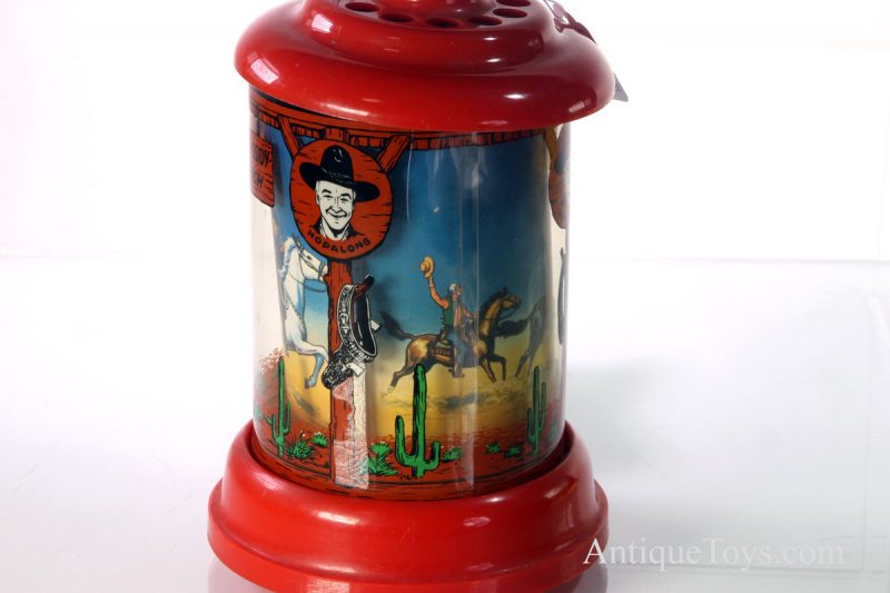 Ca. 1950’s  Econolite Roto-Vue Jr. Western Hopalong Cassidy Bar 20 Ranch Rotating Motion Lamp <FONT COLOR="ff000 ">*SOLD*</font> - Image 2