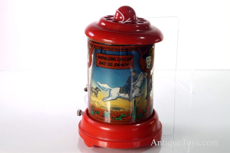 Ca. 1950’s  Econolite Roto-Vue Jr. Western Hopalong Cassidy Bar 20 Ranch Rotating Motion Lamp <FONT COLOR="ff000 ">*SOLD*</font> - Image 6