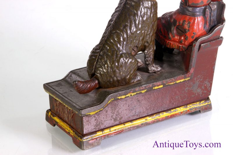 Speaking Dog Cast Iron Mechanical Bank <FONT COLOR="ff000 ">*SOLD*</font> - Image 4