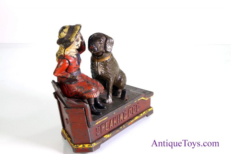 Speaking Dog Cast Iron Mechanical Bank <FONT COLOR="ff000 ">*SOLD*</font> - Image 10