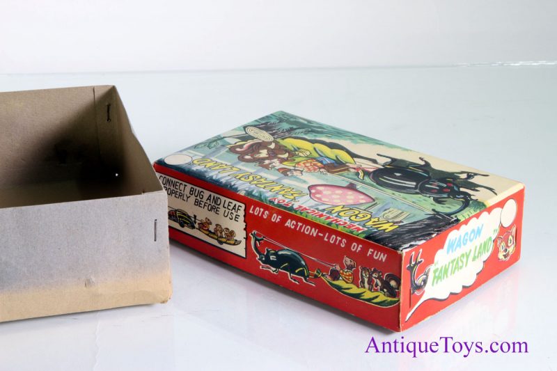 TPS Wagon Fantasy Lady Bug and Leaf Tin with Monkey <FONT COLOR="ff000 ">*SOLD*</font> - Image 5