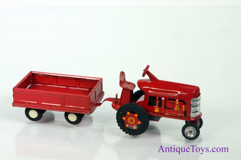 Tin Toy Tractor from Japan <FONT COLOR="ff000 ">*SOLD*</font>
