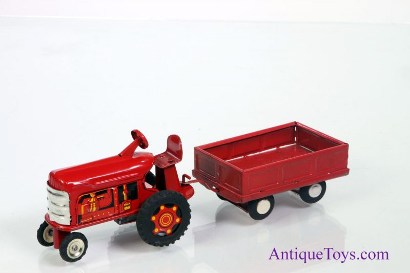 Tin Toy Tractor from Japan <FONT COLOR="ff000 ">*SOLD*</font> - Image 6