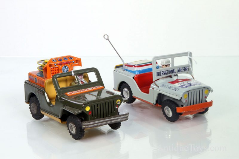 Recording Jeep and Airport Jeep Friction Toys from Japan <FONT COLOR="ff000 ">*SOLD*</font> - Image 3