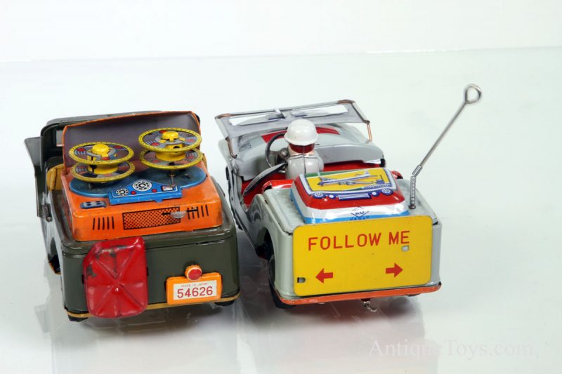 Recording Jeep and Airport Jeep Friction Toys from Japan <FONT COLOR="ff000 ">*SOLD*</font> - Image 4