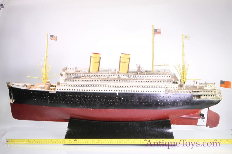 Marklin Tin Ship for Norddetscher Lloyd, Bremen for Sale <FONT COLOR="ff000 ">*SOLD*</font> - Image 2