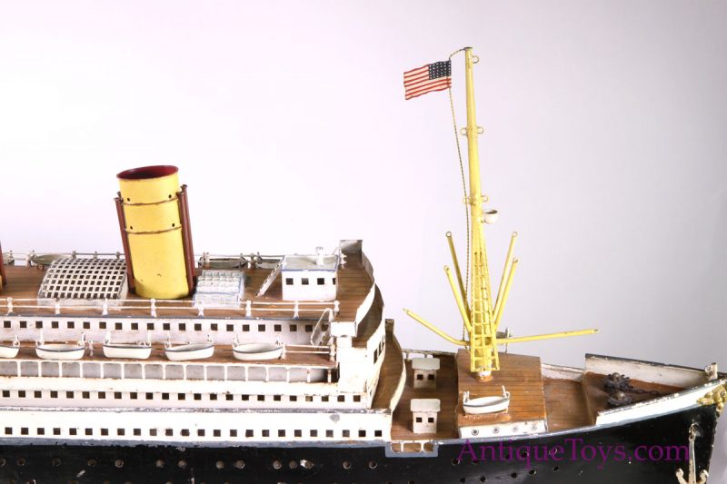 Marklin Tin Ship for Norddetscher Lloyd, Bremen for Sale <FONT COLOR="ff000 ">*SOLD*</font> - Image 4