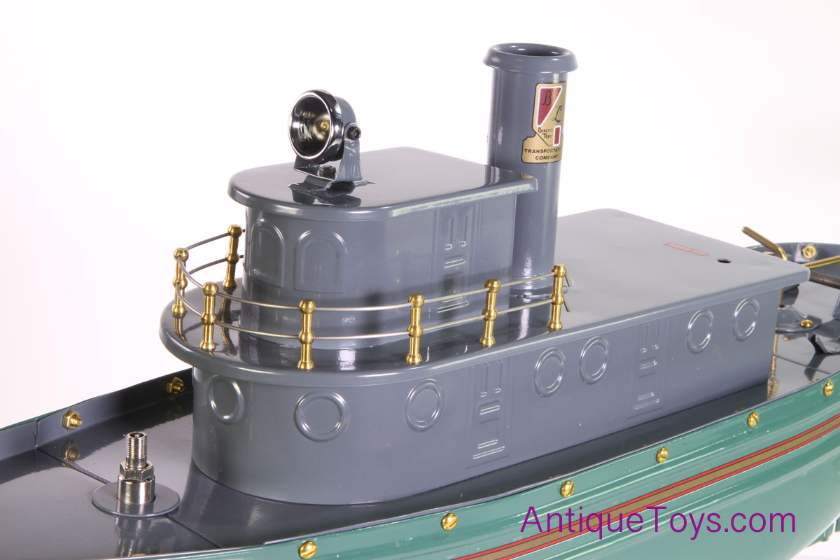 Buddy L Tugboat in Green BL 14 SOLD AntiqueToys Antique Toys for Sale