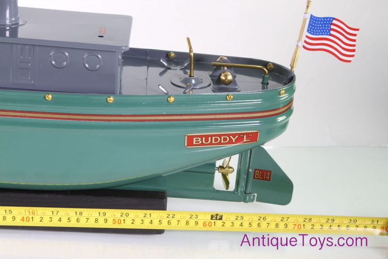 Buddy L Tugboat in Green BL-14 <FONT COLOR="ff000 ">*SOLD*</font> - Image 3