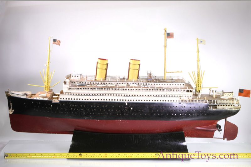 Marklin Tin Ship for Norddetscher Lloyd, Bremen for Sale <FONT COLOR="ff000 ">*SOLD*</font> - Image 6