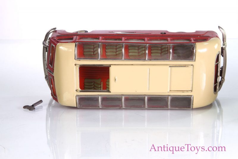 Gunthermann Sightseeing Tin Bus Windup (SG) for Sale <FONT COLOR="ff000 ">*SOLD*</font> - Image 11
