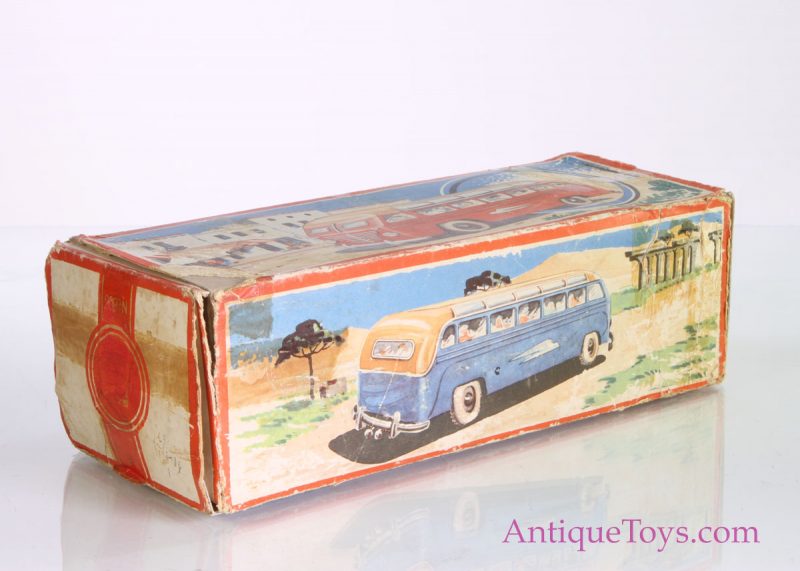 Gunthermann Sightseeing Tin Bus Windup (SG) for Sale <FONT COLOR="ff000 ">*SOLD*</font> - Image 12