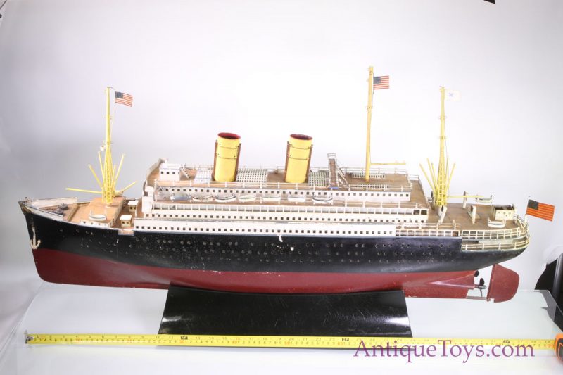 Marklin Tin Ship for Norddetscher Lloyd, Bremen for Sale <FONT COLOR="ff000 ">*SOLD*</font> - Image 11