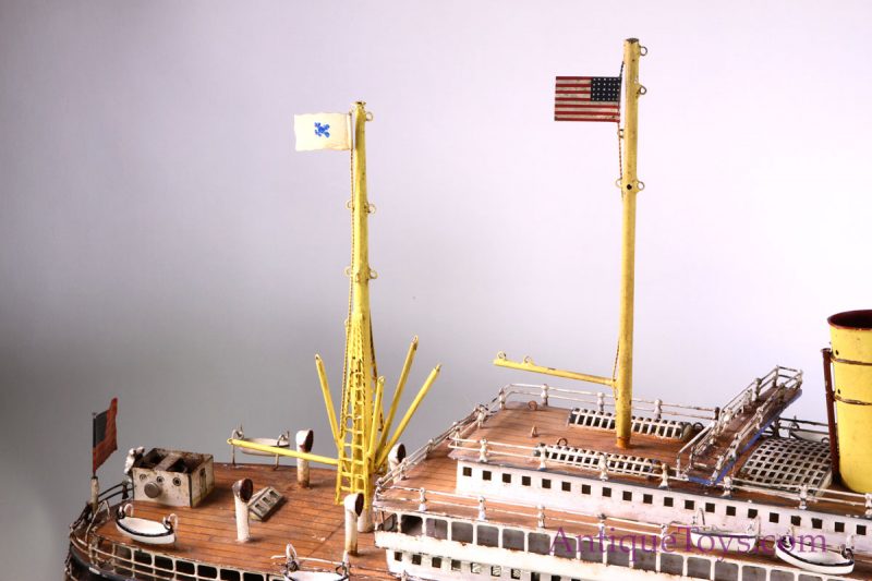 Marklin Tin Ship for Norddetscher Lloyd, Bremen for Sale <FONT COLOR="ff000 ">*SOLD*</font> - Image 13