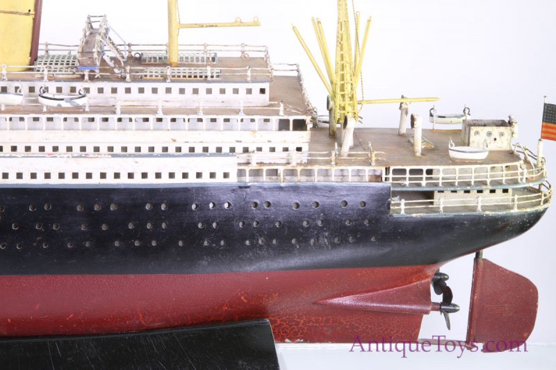 Marklin Tin Ship for Norddetscher Lloyd, Bremen for Sale <FONT COLOR="ff000 ">*SOLD*</font> - Image 18