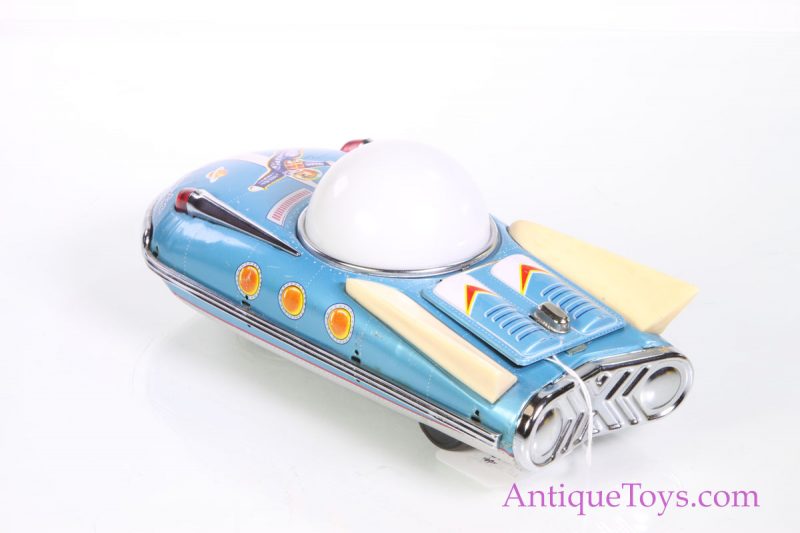 Early Chinese Tin Lithographed Universe Car ME 089 Battery-Op Space Toy with Box <FONT COLOR="ff000 ">*SOLD*</font> - Image 5
