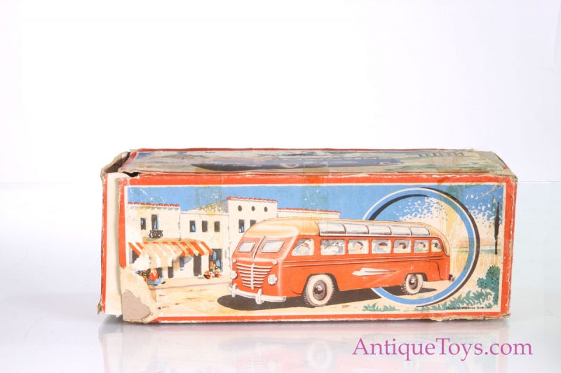 Gunthermann Sightseeing Tin Bus Windup (SG) for Sale <FONT COLOR="ff000 ">*SOLD*</font> - Image 3