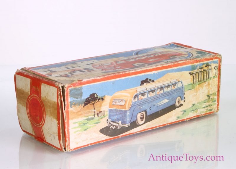 Gunthermann Sightseeing Tin Bus Windup (SG) for Sale <FONT COLOR="ff000 ">*SOLD*</font> - Image 7