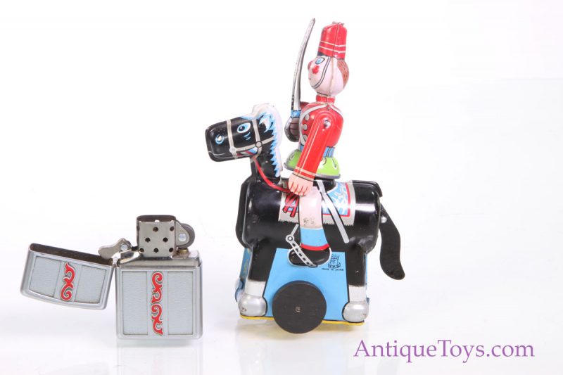 TPS Soldier and Horse Windup Japanese Toy <FONT COLOR="ff000 ">*SOLD*</font> - Image 2